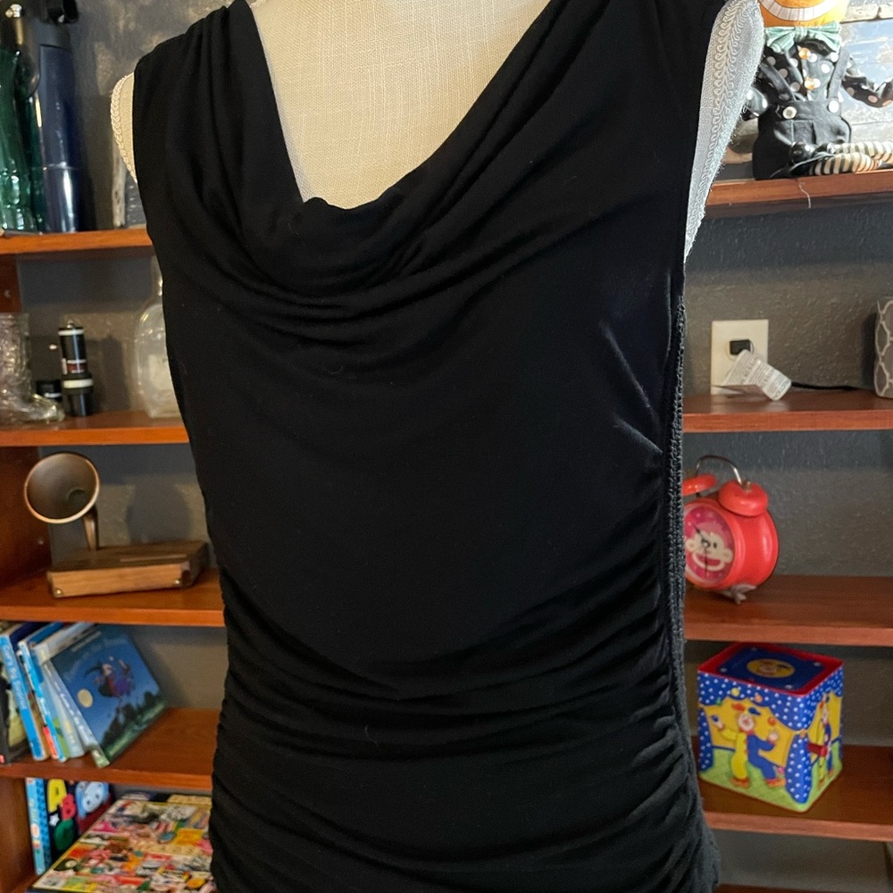 White House- Black Market Cowl neck tank